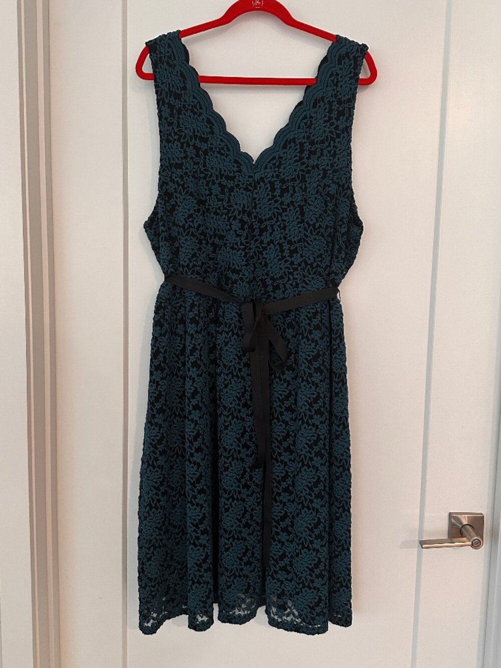 Black/Green Lace Party Dress From Yellow Star Brand